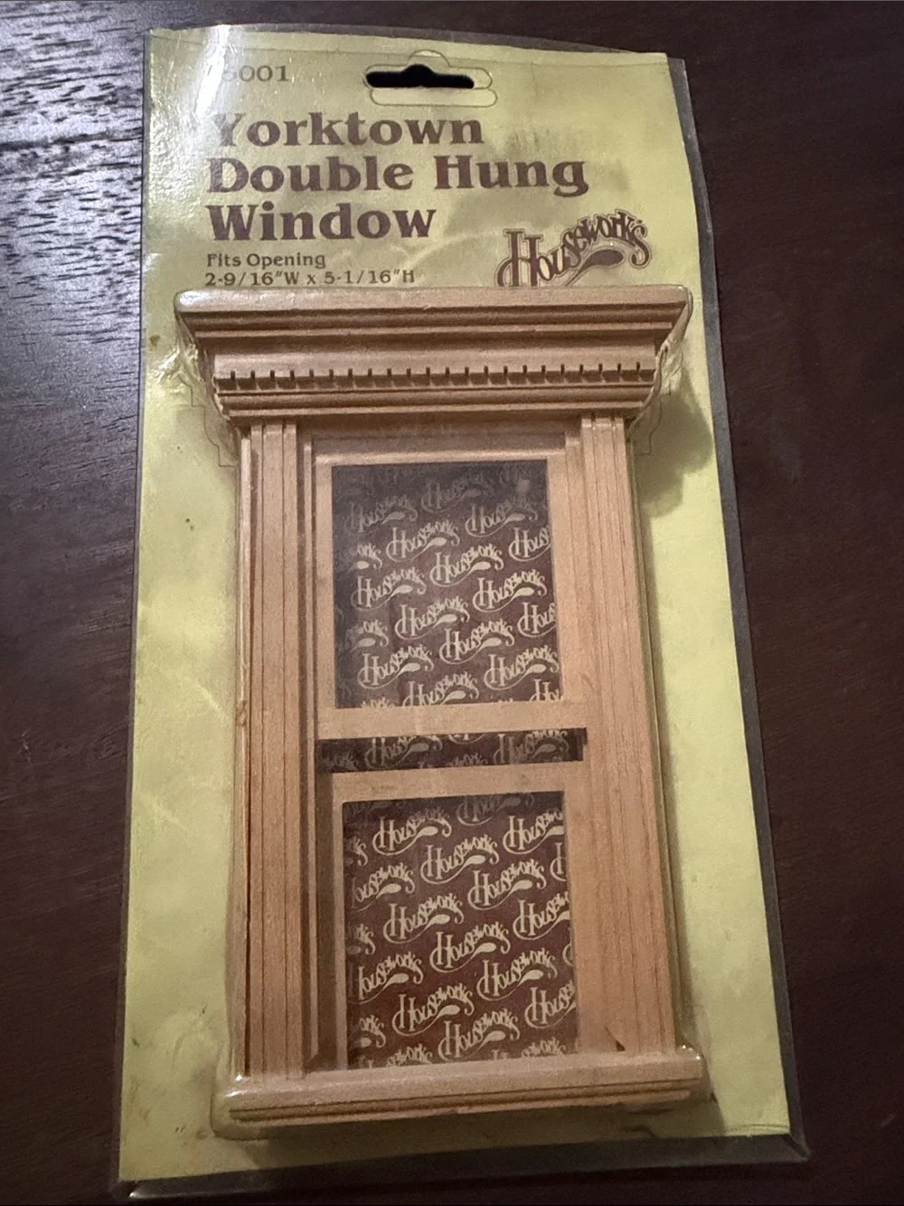 Yorktown Double Hung Window - Natural Wood